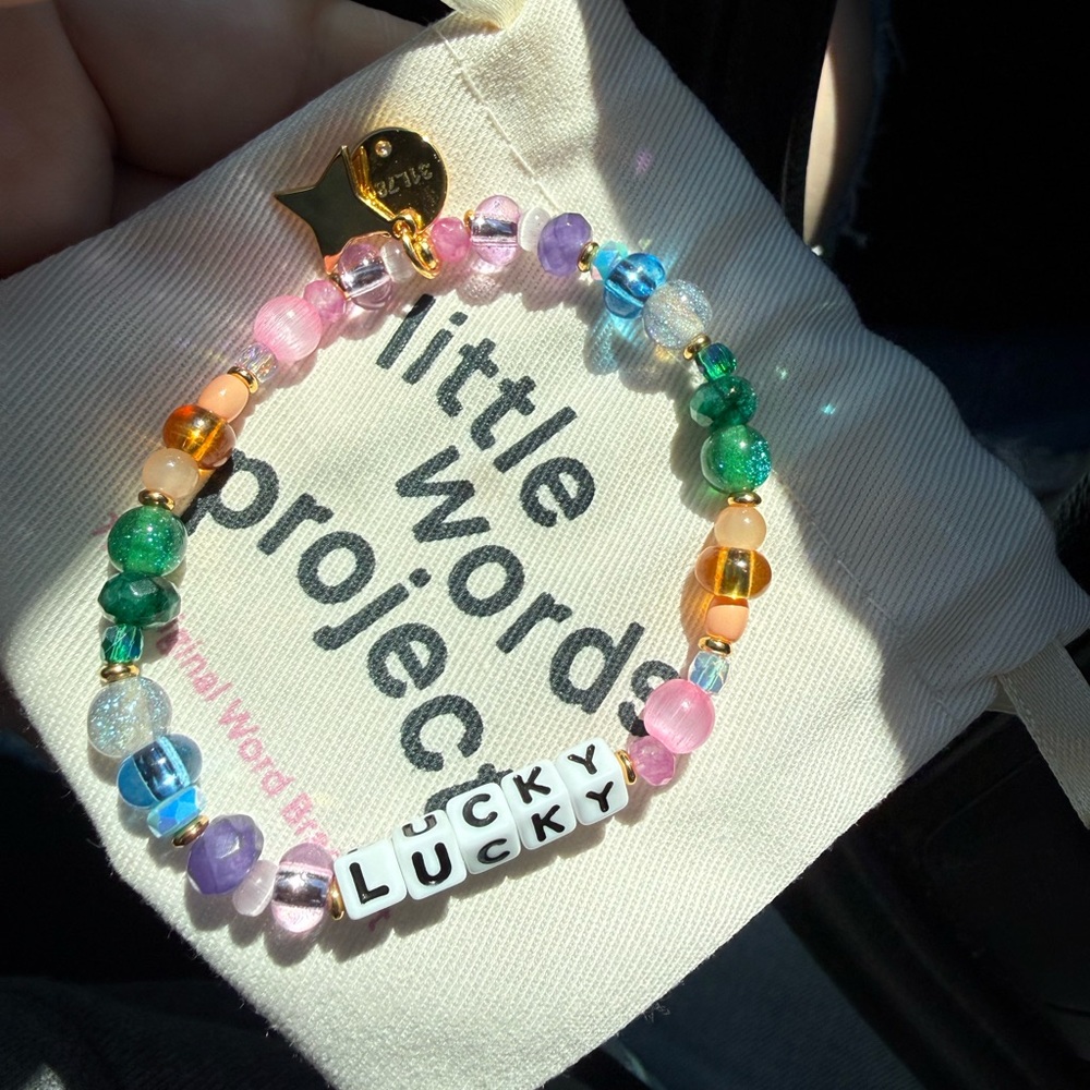LWP Lucky' Multicolor Bead Bracelet S/M